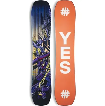 Snowboard snowboard YES First Basic BLACK snowboard - délka 133
