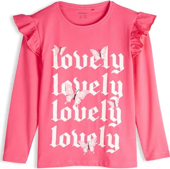 Dětská móda GATE Bavlněné tričko s potiskem 9Y 825-0076/65