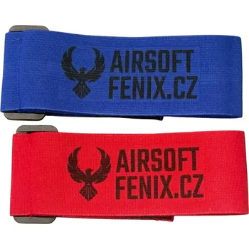 Airsoft Fénix Rozlišovací páska Airsoft Fenix – sada modrá/červená