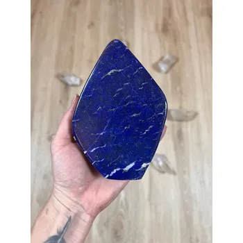 Přírodní kámen Lapis Lazuli Afghánistán leštěný, 808g