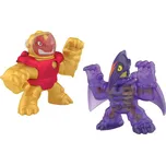 Goo Jit Zu Figurka Galaktický útok Série 5 vesus balení Sun Fyre Blazagon vs. Dark Matter Terrack 12 cm