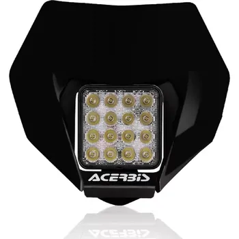 Osvětlení pro motocykl Acerbis Led maska světla Acerbis universal černá černá