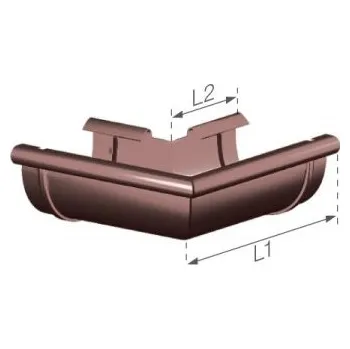 okap G Roh venk. hnědý 100 mm