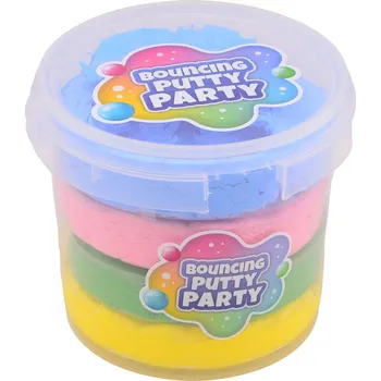 sliz Johntoy Skákací hmota duhová Jumbo 400 g