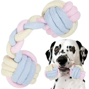 Pelíšek pro psa dobirkov.cz Hračka pro psy, žvýkací, přetahovací lano, 19 cm