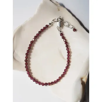 Náramek Granát Rodolit náramek s prodlužovacím zapínáním