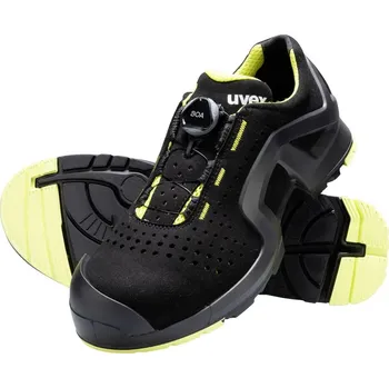 Pracovní oblečení uvex 1 x-tended support 6568 S1 PL - Bezpečnostní ESD polobotka s BOA Velikost obuvi: 47 S1 PL ESD FO SC SR