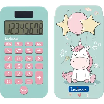Kalkulačka Lexibook Kapesní kalkulačka - Jednorožec