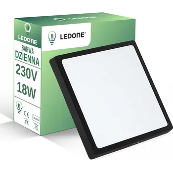 PRÉMIOVÝ LED PANEL STROPNÍ SVÍTIDLO NÁSTĚNNÝ 18W BEZ BLIKÁNÍ CC