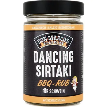 Koření Don Marco´s BBQ Grilovací koření Don Marco´s Dancing Sirtaki, 160 g