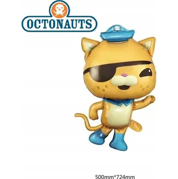 Balónek Fóliový balónek OKTONAUTI Kocourek kočka narozeniny 71 cm