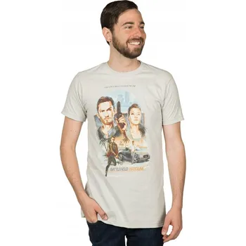 Battlefield Hardline Cross the Line Premium - Pánské tričko velikost L