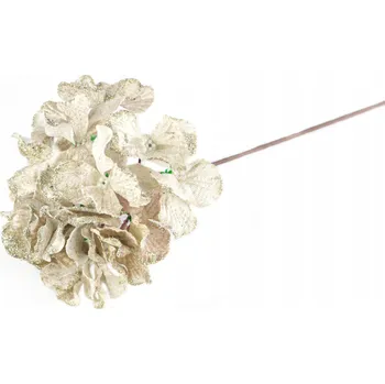 umělá květina Dekorace – umělý květ Hortenzie žlutá