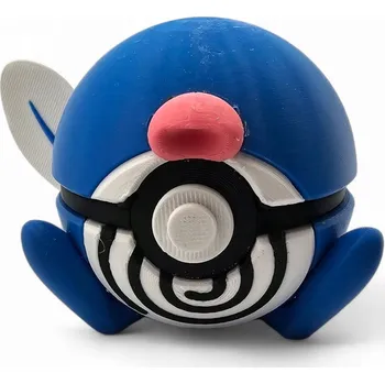 Figurka Poliwag v Poké Ballu - Sběratelská figurka Pokémon