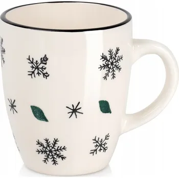 Vánoční hrnek zimní na nápoje kávu čaj bylinky Vánoce 350 ml