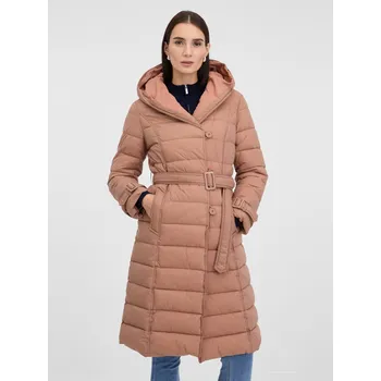 Dámský kabát Orsay Dámské Béžový dámský prošívaný kabát ORSAY Béžová 40 (2958050)