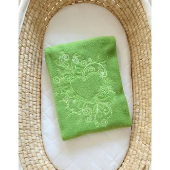 Dětská deka Fleecová deka pro miminka - Chic světle zelená My Sweet Baby