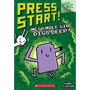 Učebnice Mega Mole Girl Digs Deep: A Branches Book (Press Start! #15) – Thomas Flintham (EN)