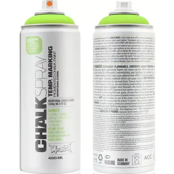 Barva ve spreji Montana Chalk 400ml - křídový yellow #fcc000