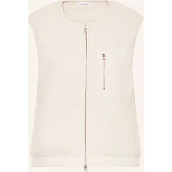 Dámská vesta Darling Harbour Dámská Plyšová Vesta, bílá, 38