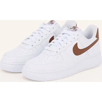 Dámské tenisky Nike Tenisky Air Force 1, bílá / tmavě hnědá