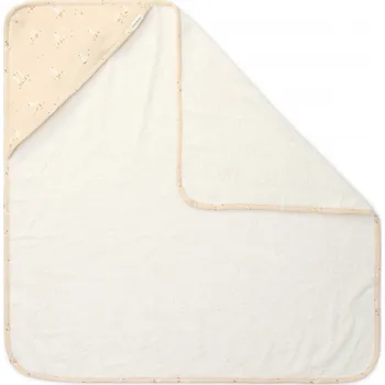 Dětské zboží Little Dutch Osuška s kapucí 75x75 cm Husa Newborn Naturals