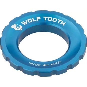 Brzda na kolo Wolf Tooth Wolf Tooth Centerlock Rotor matice centerlock, modrá