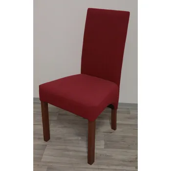 Jídelní židle Chojmex Dřevěná čalouněná jídelní židle ROMA, látka červená skladem