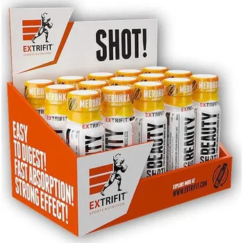Extrifit Beauty Shot! 15 x 90 ml Meruňka + DÁREK