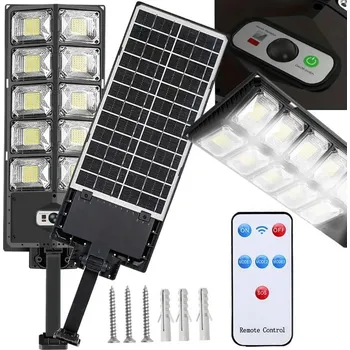 Potah na židli dobirkov.cz Solární led lampa, pohybový senzor, senzor soumraku , dálkové ovládání