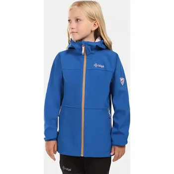 Pánská softshellová bunda Dívčí softshellová bunda Kilpi RAVIA-J tmavě modrá 134