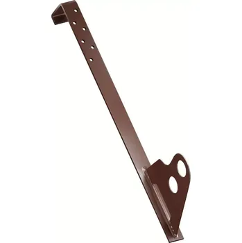 FIX TRUBKA BOBR - Držák trubkové zábrany pro bobrovku, hnědá