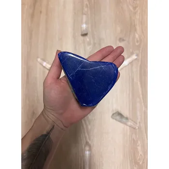 Přírodní kámen Lapis Lazuli Afghánistán leštěný, 374g