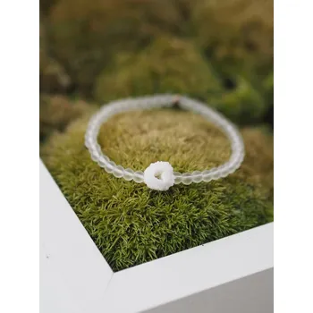 Náramek Křišťálový náramek s drúzičkou