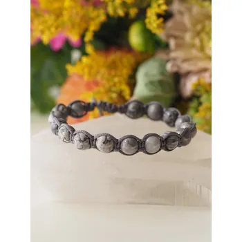 Náramek Jaspis náramek shamballa unisex