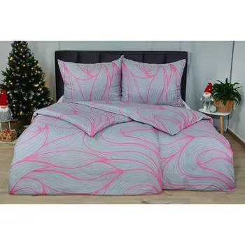 Povlečení Povlečení mikro BASIC RIKITA šedé