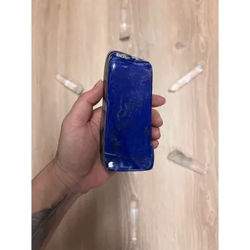 Přírodní kámen Lapis Lazuli Afghánistán leštěný, 472g