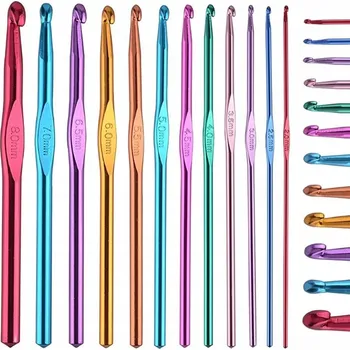 kreativní sada dobirkov.cz Sada háčků 12 kusů na háčkování sada 2 - 8 mm