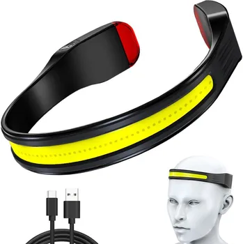 dobirkov.cz Čelovka, svítilna, COB čelenka, 2v1