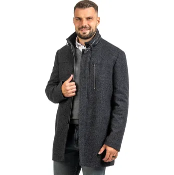 Pánský zimní kabát FERATT RAY šedý 60