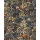 Eijffinger Vliesová tapeta na zeď, zeleno-hnědá, listy, stormy, 351241, Magnifique, Eijffinger, velikost 10 x 0,7 m