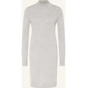 Dámské šaty Boss Dámské Pletené Šaty Fabellan, světle šedá, 34