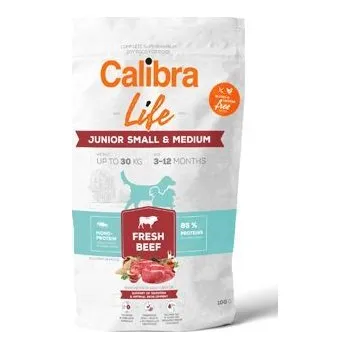 Krmivo pro psa Calibra Dog Life Junior Small&Medium Fresh Beef 100g
