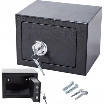 Potah na židli dobirkov.cz Domácí trezor, ocelový trezor s klíčem, pevný a odolný