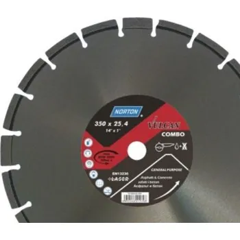 Příslušenství k brusce NORTON Kotouč diamantový 400x25,4 VULCAN COMBO