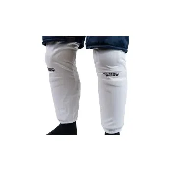 Odlehčené Hokejové Štulpny Hockey Bear - Bílé, Velikost Senior (76 cm)