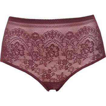 Kalhotky Vyšší krajkové kalhotky Leilieve M9600 mattone velikost XL-46/48