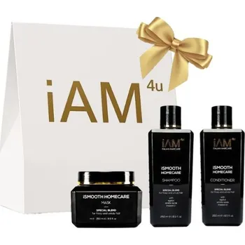 Šampon iSMOOTH TRIO BOX – ŠAMPN 250 ml + KONDICIONÉR 250 ml + MASKA 250 ml Šampon, kondicionér a maska pro dokonale hladké a lesklé vlasy