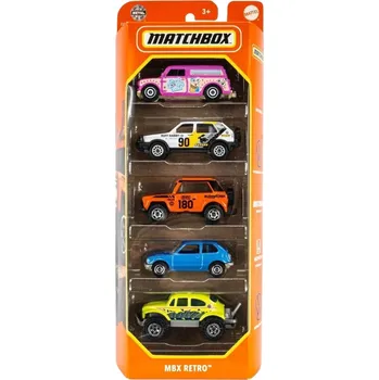 autíčko Matchbox Angličák Retro 5 ks