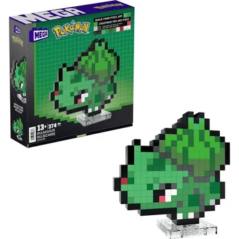 Hračka MEGA Pokémon pixel art Bulbusaur